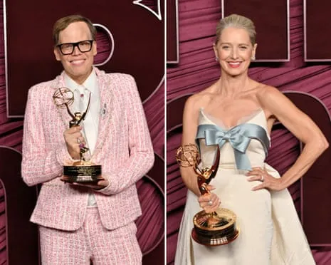The talented Jeff Hiller and Katherine LaNasa: Their Unexpected Emmy Victories Inspire Those Who Break the Mold